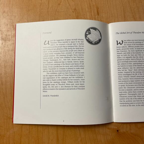 Vintage 1987 Theodore Wores Art Book by Wunderlich & Company, Inc - Picture 4 of 5